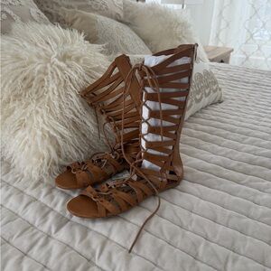 American Rag Tan Gladiator Sandals